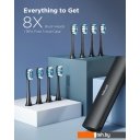 Электрические зубные щетки и ирригаторы Fairywill P80 (черный, 8 насадок)