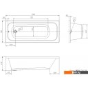 Ванны Ventospa Mitra 170x70 (с каркасом)