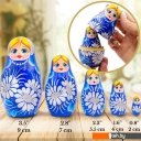 Развивающие игрушки Брестская Фабрика Сувениров В синем наряде с ромашками (набор 5 шт)