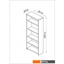 Полки, стеллажи, системы хранения Mio Tesoro Сириус 78x190 2.02.07.120.1 (белый)