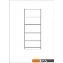 Полки, стеллажи, системы хранения Mio Tesoro Сириус 78x190 2.02.07.120.1 (белый)