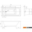 Ванны Ventospa Novaro 150x70 (с каркасом)