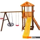 Детские спортивные комплексы и игровые площадки Perfetto Sport Pitigliano-5 + качели Паутина