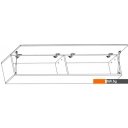 Полки, стеллажи, системы хранения НК-Мебель Point Тип-30 (черный/черный глянец)