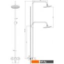 Душевые системы и гарнитуры Rossinka Silvermix B35-44