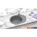 Кухонные мойки Berge BR-6201 (графитовый матовый)