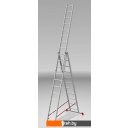 Лестницы и стремянки Новая высота NV 223 алюминиевая трёхсекционная 3x11 ступеней