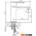 Смесители Haiba HB10505-8 (белый/хром)