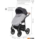 Детские коляски и аксессуары Riko Basic Bella Lux (2 в 1, 02/серый)