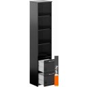 Полки, стеллажи, системы хранения Mio Tesoro Сириус 2 ящика 39x190 2.02.07.140.5 (дуб венге)