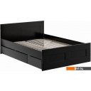 Кровати Mio Tesoro Сириус 180x200 2.02.04.210.5 (дуб венге)