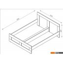 Кровати Mio Tesoro Сириус 140x200 2.02.04.190.1 (белый)