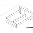 Кровати Mio Tesoro Сириус 140x200 2.02.04.190.1 (белый)
