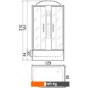 Душевые кабины River Dunay 110/80/46 MT R