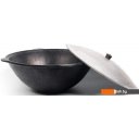 Казаны Chugun Invest Узбекский с алюминиевой крышкой (16 л, круглое дно) Казаны Chugun Invest Узбекский с алюминиевой крышкой (16 л, круглое дно)