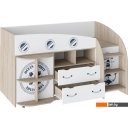 Кровати Трия Немо 180х80 (дуб сонома/белый)