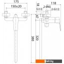 Смесители Milardo Helic HELSB02M10