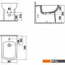 Биде Creavit Lara LR500-00CB00E-0000