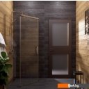 Душевые кабины Triton Дека-Блэк 90x90 (хром, без поддона)