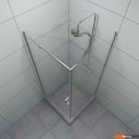 Душевые кабины Triton Терра Хром А1 90х90 (прозрачное стекло)