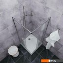 Душевые кабины Triton Вента Хром А1 90х90 (прозрачное стекло)