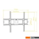 Кронштейны Onkron UT4 (черный) Кронштейны Onkron UT4 (черный)