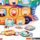 Развивающие игрушки Smile Decor Автобус. Логопедический городок П255