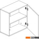 Полки, стеллажи, системы хранения НК-Мебель Point Тип-60 (черный/черный глянец)