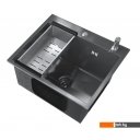 Кухонные мойки Ulgran Steel 50x45 (черная брашированная сталь)