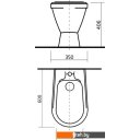 Биде Sanita Самарское SMRSABI01