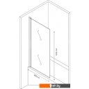 Шторки и карнизы для ванн и поддонов Berges Wasserhaus River 062102 80х140