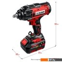 Шуруповерты, гайковерты, электроотвертки Зубр Мастер ГУЛ-410-41 (с 1-м АКБ, кейс)