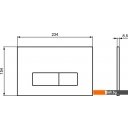 Клавиши и системы смыва Ideal Standard ProSys Oleas M2 (хром) R0121AA