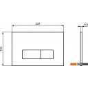 Клавиши и системы смыва Ideal Standard ProSys Oleas M2 (хром) R0121AA