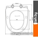 Сиденья и крышки для унитазов и биде Berges Wasserhaus Nord PP 015704