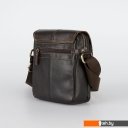 Женские и мужские сумки Poshete 196-3490-DBW (коричневый)