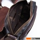 Женские и мужские сумки Poshete 196-3490-DBW (коричневый)