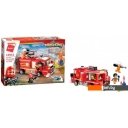 Конструкторы Qman Mine City 12012 Пожарная бригада