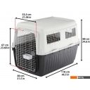 Сумки, переноски для животных Ferplast Atlas 80 Professional 73075021 (серый/черный)