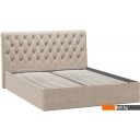 Кровати Трия Скарлет универсальная тип 1 с ПМ 160x200 (велюр мокко светлый)