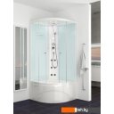 Душевые кабины Domani-Spa Delight 110 High 100x100 (матовое стекло/белый)