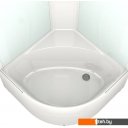 Душевые кабины Domani-Spa Delight 110 High 100x100 (матовое стекло/белый)