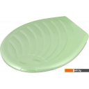Сиденья и крышки для унитазов и биде Мультидом СЗ72-93 (ракушка, зеленый)