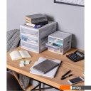 Ящики, корзины, органайзеры Econova формат A5 433223730 (светло-серый)