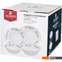 Тарелки, салатники, блюда и наборы Agness Bon appetit 598-071 (19 пр) Тарелки, салатники, блюда и наборы Agness Bon appetit 598-071 (19 пр)