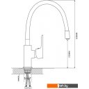 Смесители Ekko E4263-7 (белый)