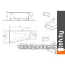 Ножки, каркасы, опоры для ванн AM.PM Spirit W72A-160-100W-R2