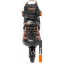 Роликовые коньки Ricos Stream PW-153B S (р. 33-36, черный/оранжевый)