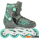 Роликовые коньки Ricos Anomaly PW-132B M (р. 35-38, салатовый/зеленый)