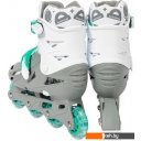 Роликовые коньки Ricos Kudo PW-128 M (р. 35-38, бирюзовый/серый)